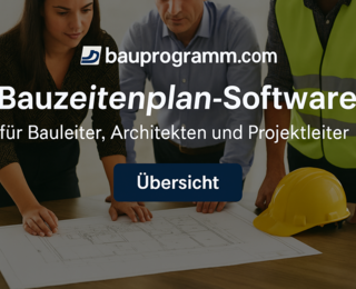 Personen bei der Übersicht zu Bauprogramm.com: Funktionen, Preise, Datenschutz, Integrationen und Einsatzbereiche.